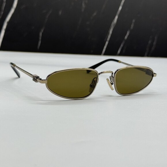 NEW MIU MIU MUA52S 26C09Z SUNGLASSES BROWN WOMEN MU A52S, SMU A52 main image 4